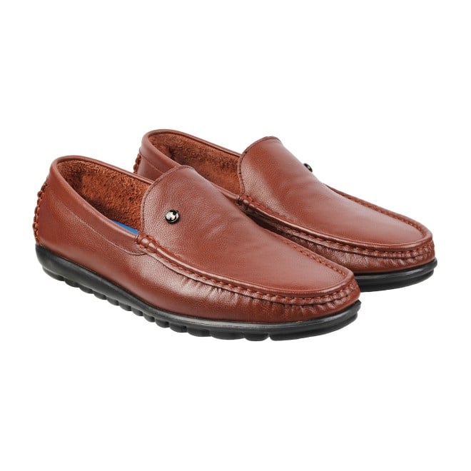 J.Fontini Men Brown Casual Loafers