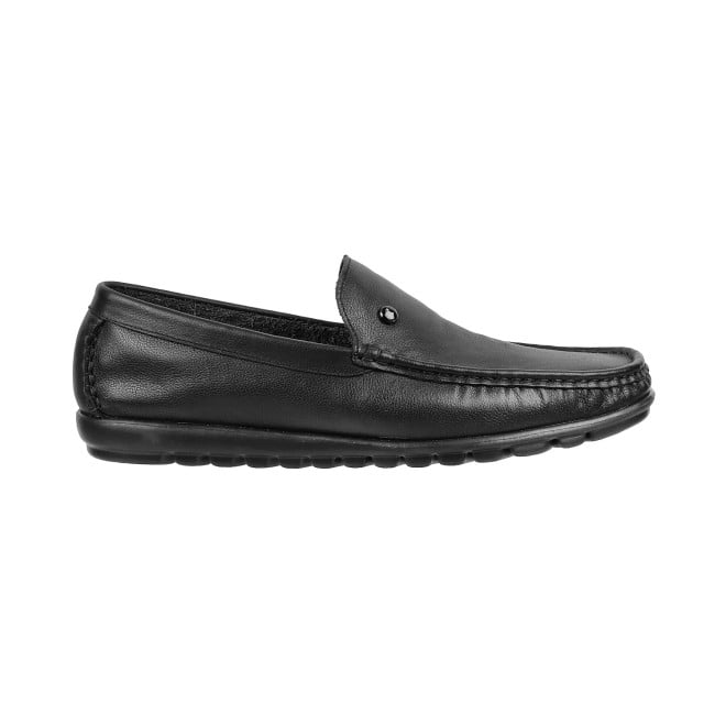 J.Fontini Men Black Casual Loafers (SKU: 14-974L-11-46)