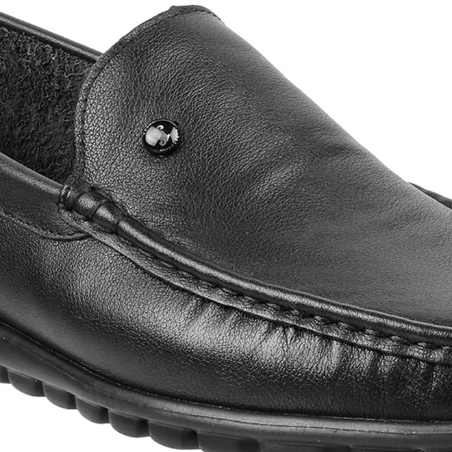 J.Fontini Men Black Casual Loafers (SKU: 14-974L-11-46)