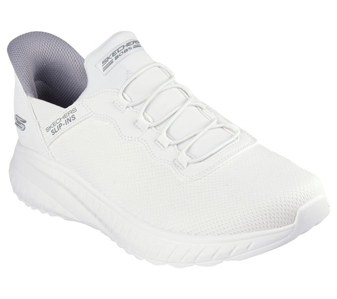 Skechers Men Off-White Sports Sneakers (SKU: 158-118300-66-10)