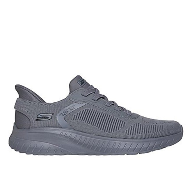 Skechers Men Grey Sports Slip Ons (SKU: 158-118312-14-7)