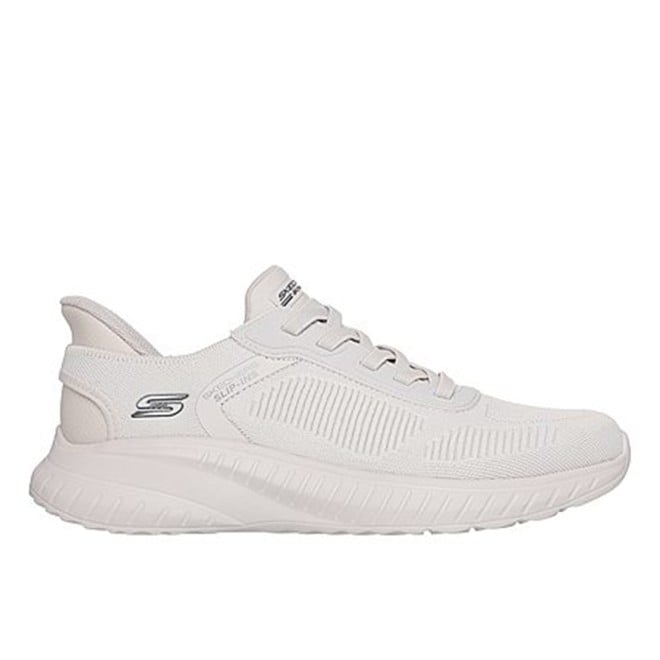 Skechers Men White Sports Slip Ons (SKU: 158-118312-16-8)
