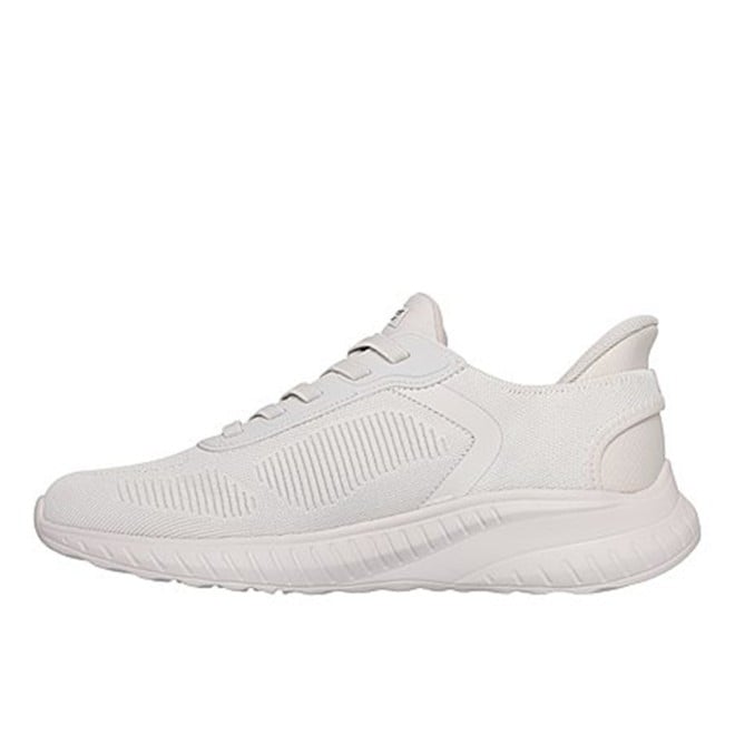 Skechers Men White Sports Slip Ons (SKU: 158-118312-16-8)
