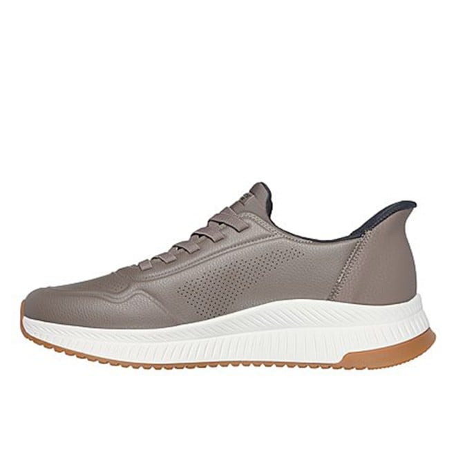 Skechers Men Beige Sports Sneakers (SKU: 158-118424-20-8)