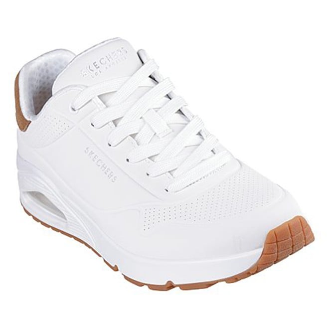 Skechers Men White Sports Sneakers (SKU: 158-183004-16-7)
