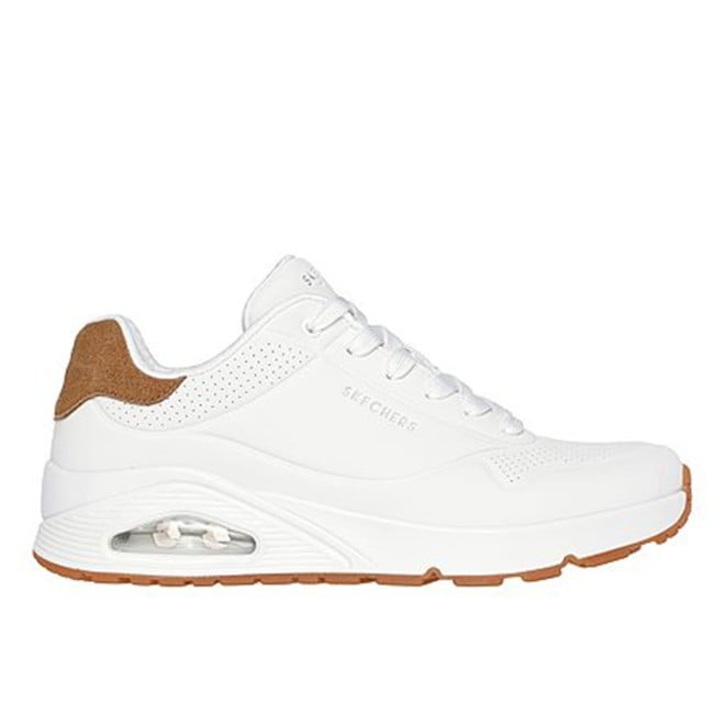 Skechers Men White Sports Sneakers
