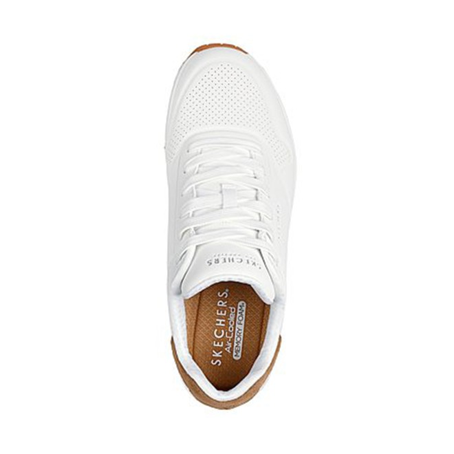 Skechers Men White Sports Sneakers (SKU: 158-183004-16-7)