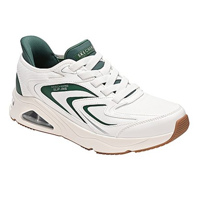 Skechers Men White-multi Sports Sneakers (SKU: 158-183083-76-8)