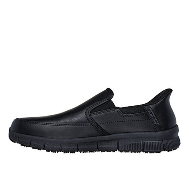 Skechers Men Black Sports Slip Ons (SKU: 158-200304-11-7)