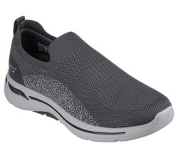 Men Grey Sports Walking Shoes