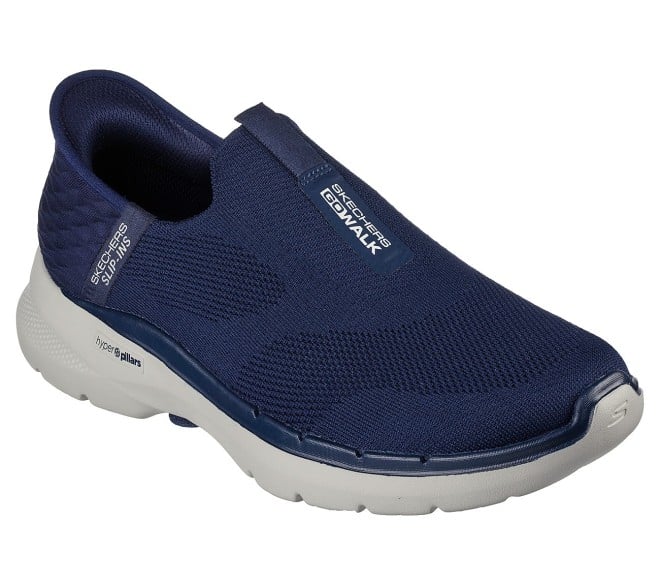 Skechers Men Navy-Blue Sports Walking Shoes