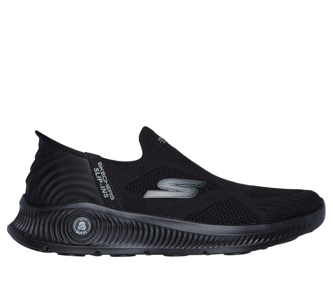 Skechers Men Black Sports Walking Shoes (SKU: 158-216301-11-7)