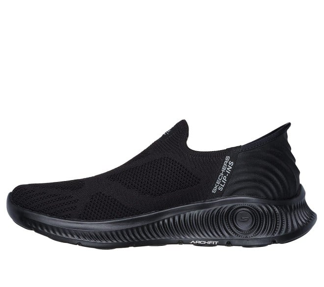 Skechers Men Black Sports Walking Shoes (SKU: 158-216301-11-7)