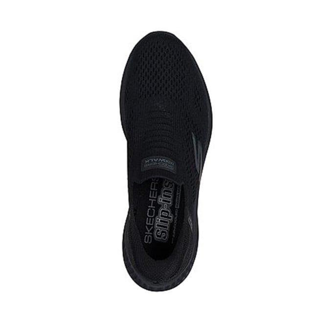 Skechers Men Black Sports Slip Ons (SKU: 158-216372-11-9)