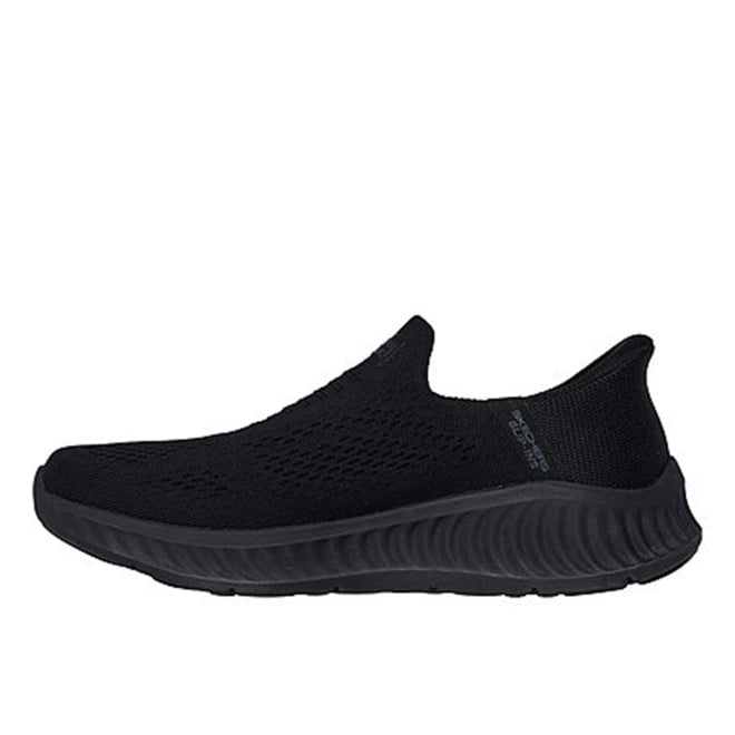 Skechers Men Black Sports Slip Ons (SKU: 158-216372-11-9)