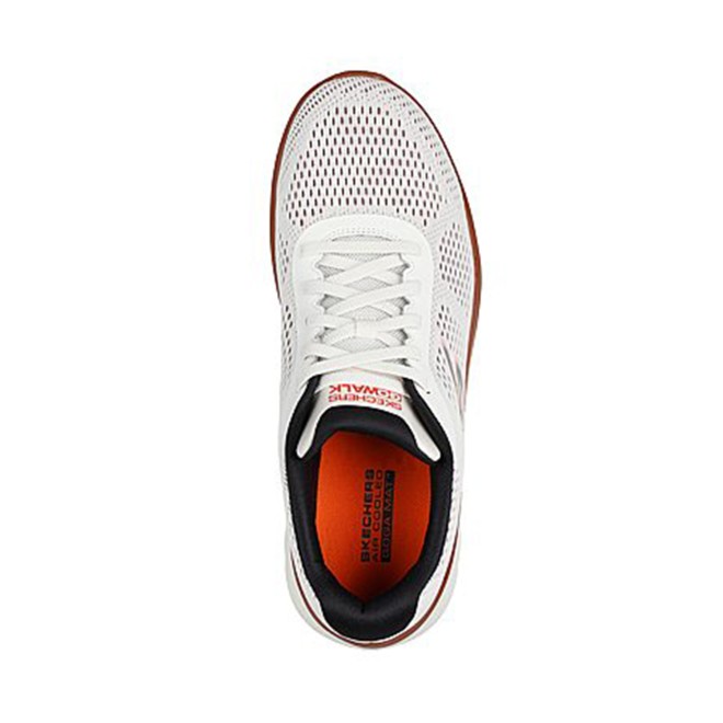 Skechers Men Off-white Sports Lace Up (SKU: 158-216479-66-7)