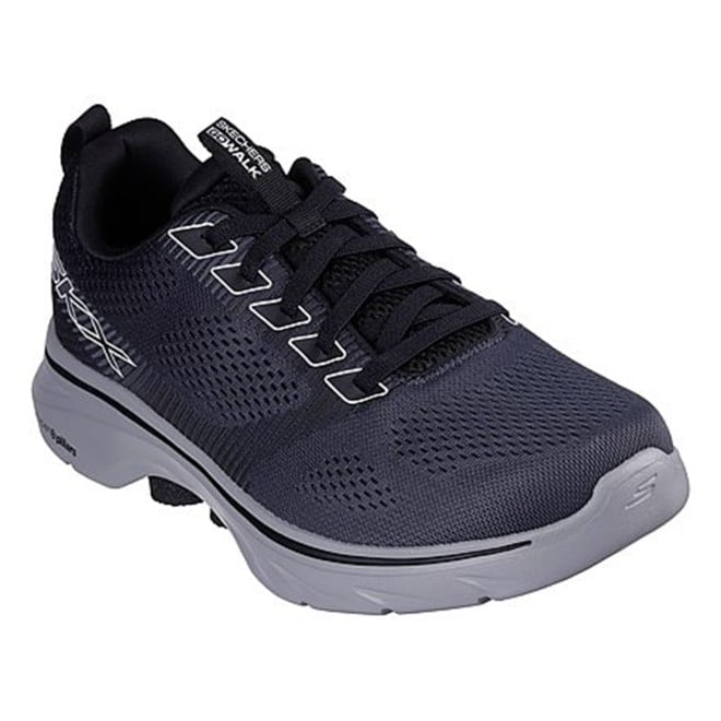 Skechers Men Black-grey Sports Lace Up (SKU: 158-216559-94-8)