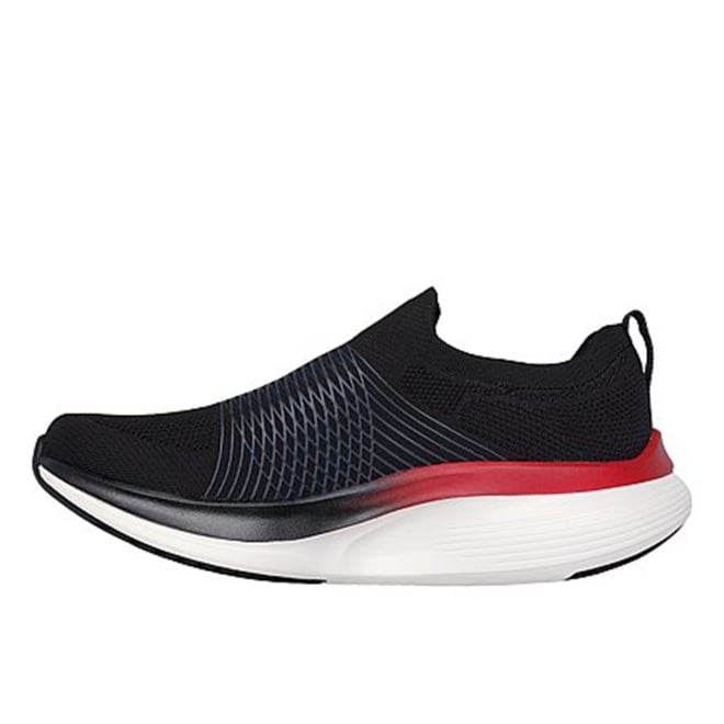 Skechers Men Black-red Sports Slip Ons (SKU: 158-216582-67-7)