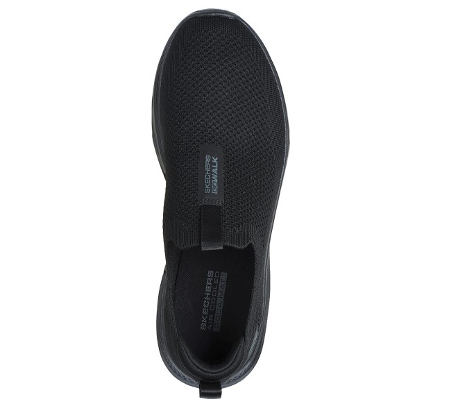 Skechers Men Black Sports Walking Shoes (SKU: 158-216633-11-7)