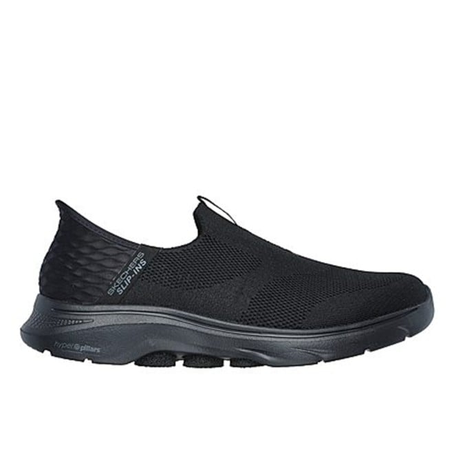 Skechers Men Black Sports Slip Ons