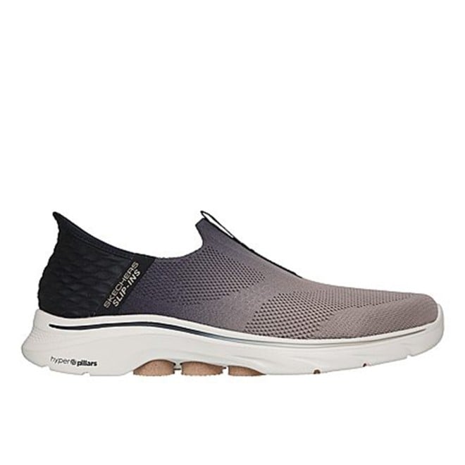Skechers Men Black-multi Sports Slip Ons (SKU: 158-216641-53-8)