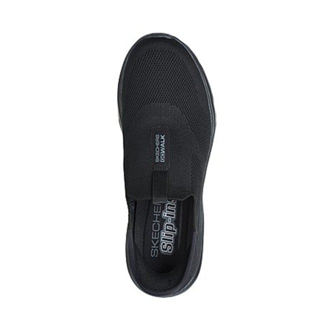 Skechers Men Black Sports Slip Ons (SKU: 158-216641-11-8)