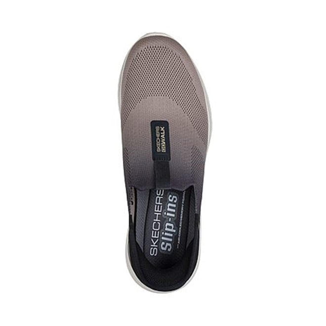 Skechers Men Black-multi Sports Slip Ons (SKU: 158-216641-53-8)
