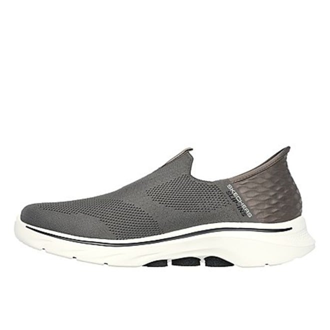 Skechers Men Brown Sports Slip Ons (SKU: 158-216641-12-8)