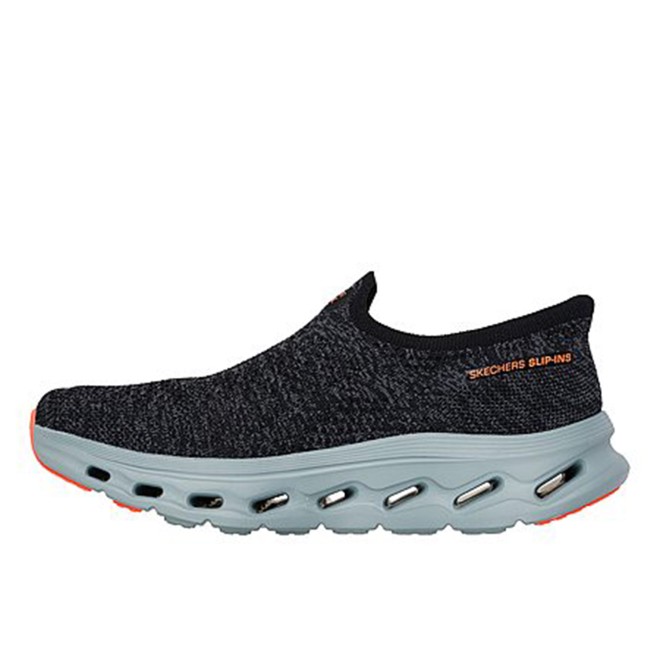 Skechers Men Black-grey Sports Slip Ons (SKU: 158-216665-94-8)