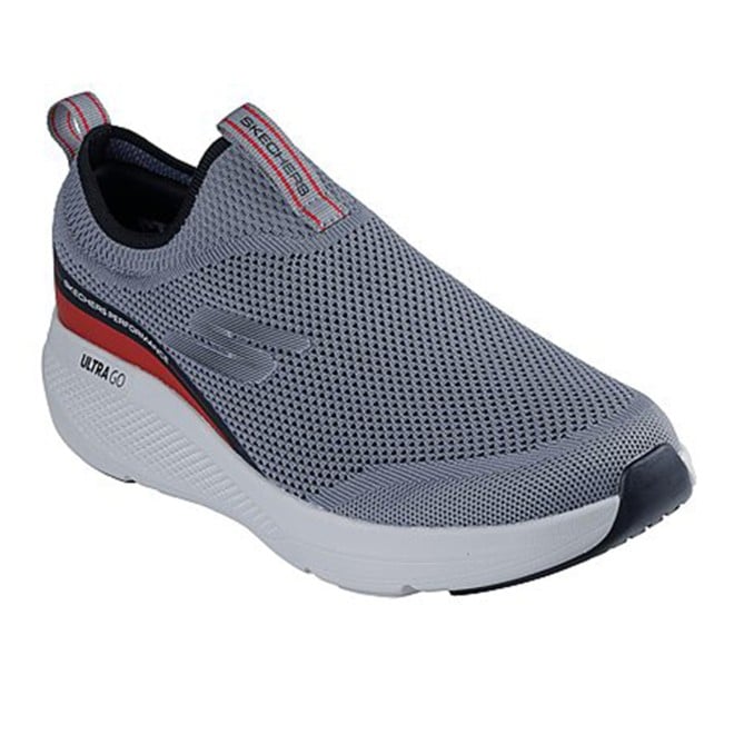 Skechers Men Grey Sports Slip Ons (SKU: 158-220332-14-8)
