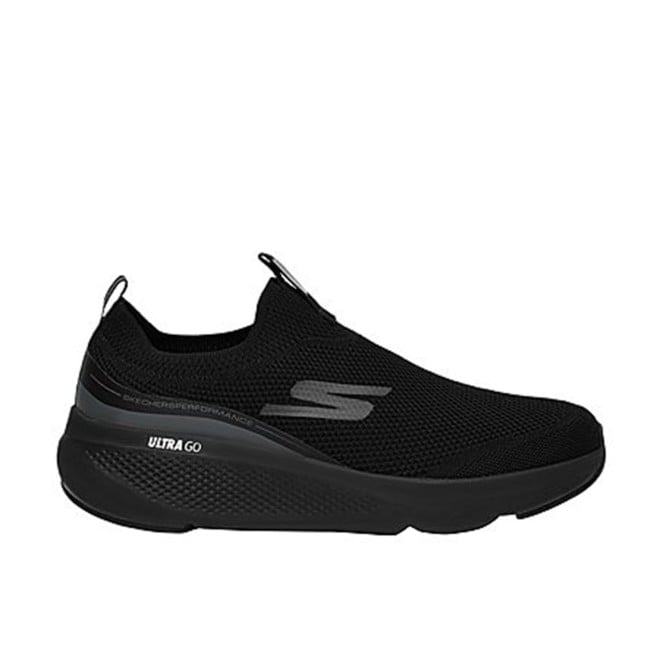 Skechers Men Black Sports Slip Ons