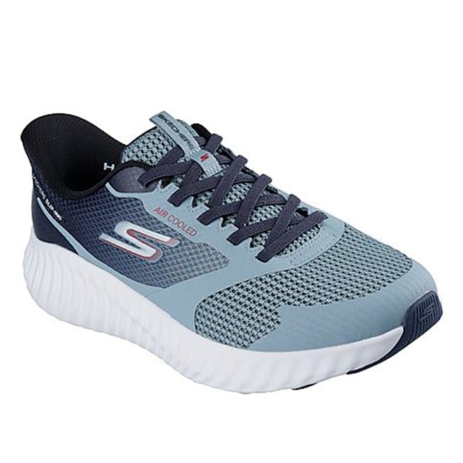 Skechers Men Blue-multi Sports Slip Ons (SKU: 158-220380-54-7)