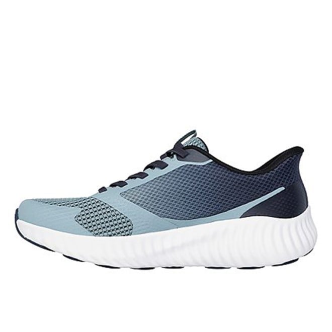 Skechers Men Blue-multi Sports Slip Ons (SKU: 158-220380-54-7)