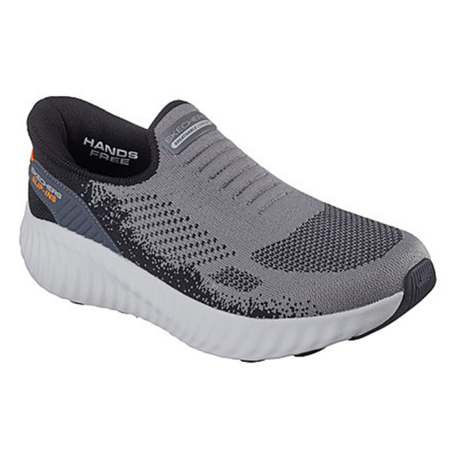 Skechers Men Grey Sports Slip Ons (SKU: 158-220385-14-7)