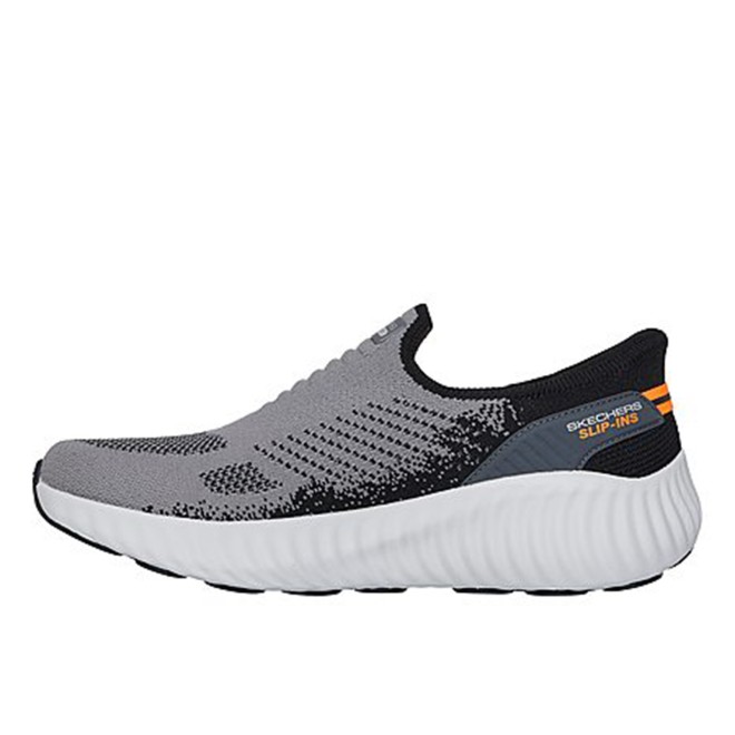 Skechers Men Grey Sports Slip Ons (SKU: 158-220385-14-7)