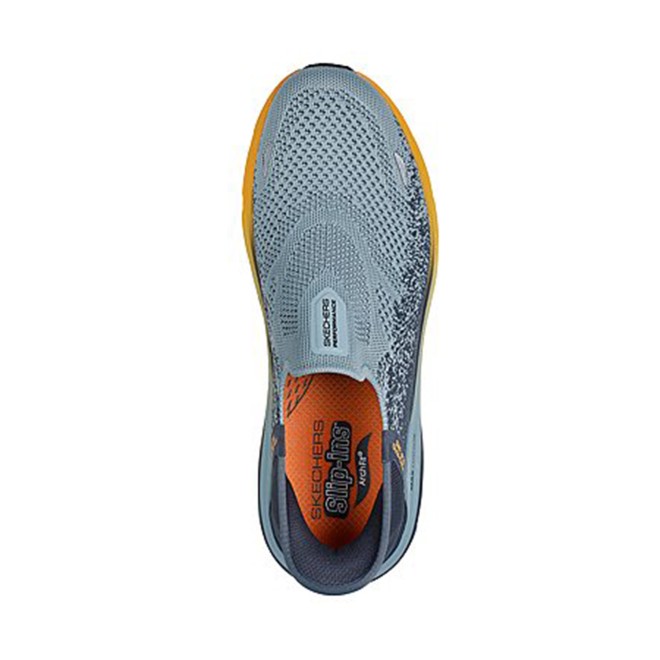 Skechers Men Blue-multi Sports Slip Ons (SKU: 158-220565-54-7)