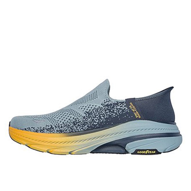 Skechers Men Blue-multi Sports Slip Ons (SKU: 158-220565-54-7)