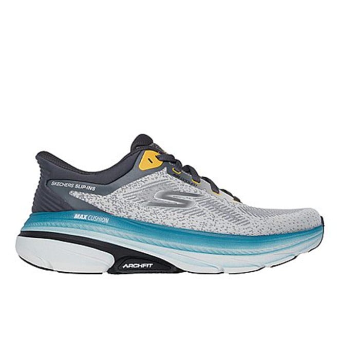 Skechers Men Grey Sports Slip Ons (SKU: 158-220584-14-7)