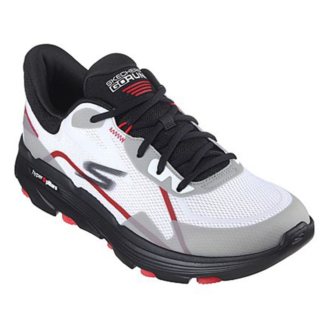 Skechers Men White-black Sports Lace Up (SKU: 158-220646-69-8)