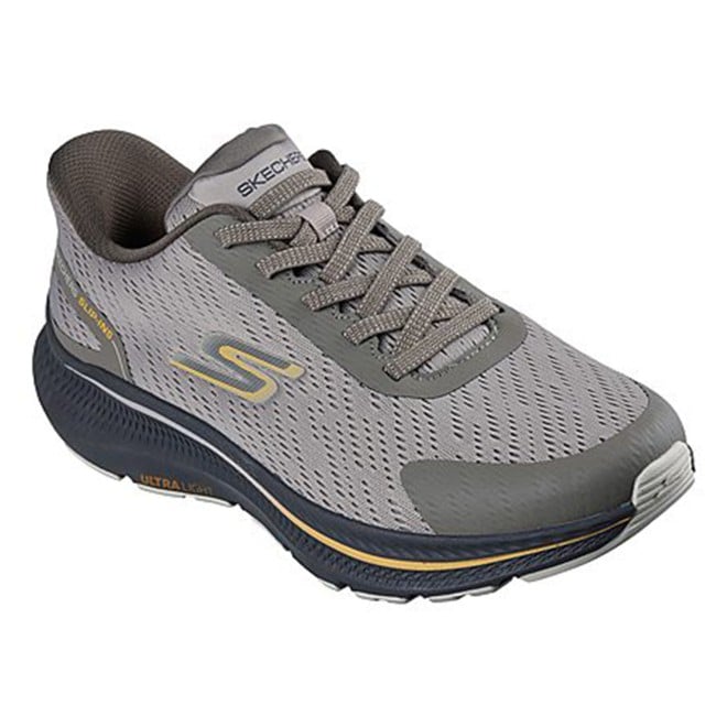 Skechers Men Beige Sports Slip Ons (SKU: 158-220880-20-7)