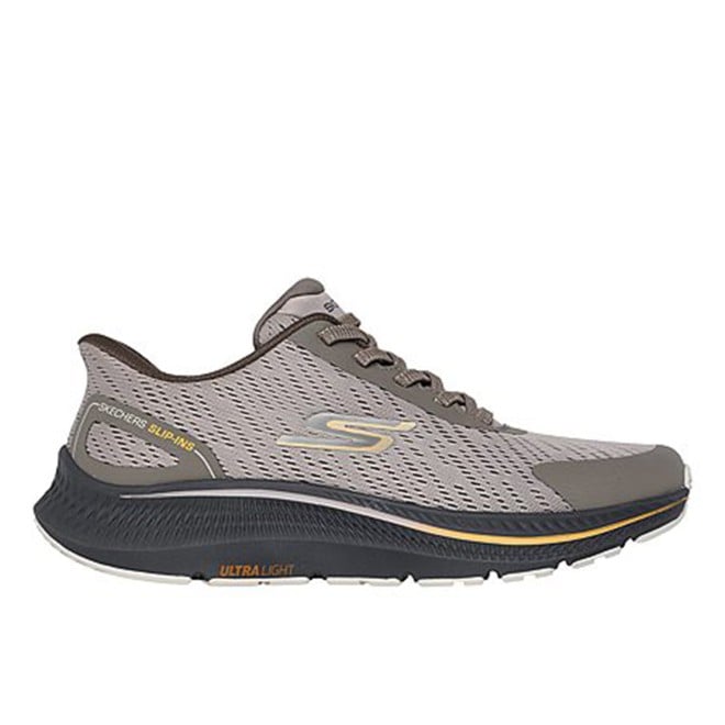 Skechers Men Beige Sports Slip Ons