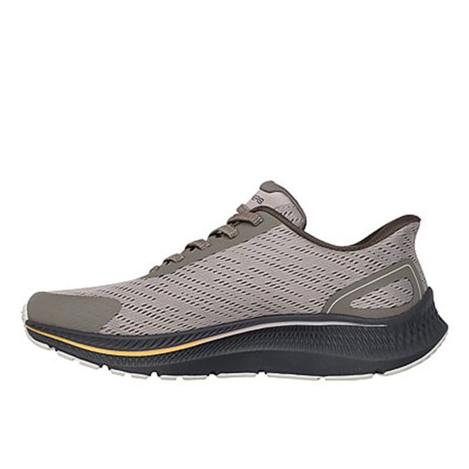 Skechers Men Beige Sports Slip Ons (SKU: 158-220880-20-7)