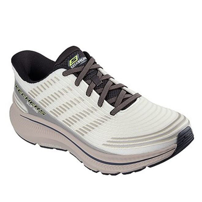 Skechers Men Beige Sports Slip Ons (SKU: 158-220886-20-8)