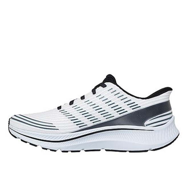 Skechers Men White Sports Slip Ons (SKU: 158-220886-16-7)