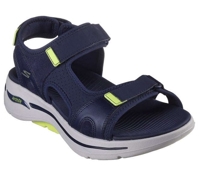 Skechers Men Navy-Blue Casual Floaters (SKU: 158-229021-17-10)