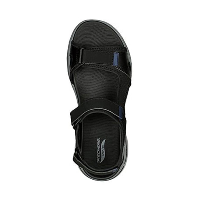 Skechers Men Black-blue Sports Sandals (SKU: 158-229021-77-7)