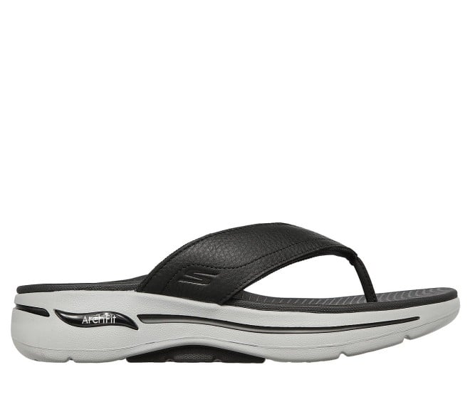 Skechers Men Black-Grey Casual Slippers (SKU: 158-229022-94-10)