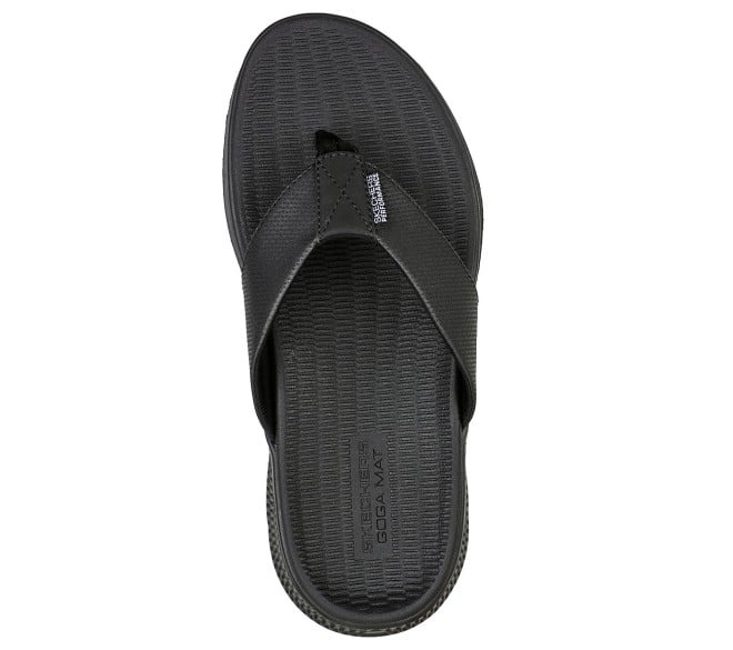 Skechers Men Black Casual Slippers (SKU: 158-229035-11-10)