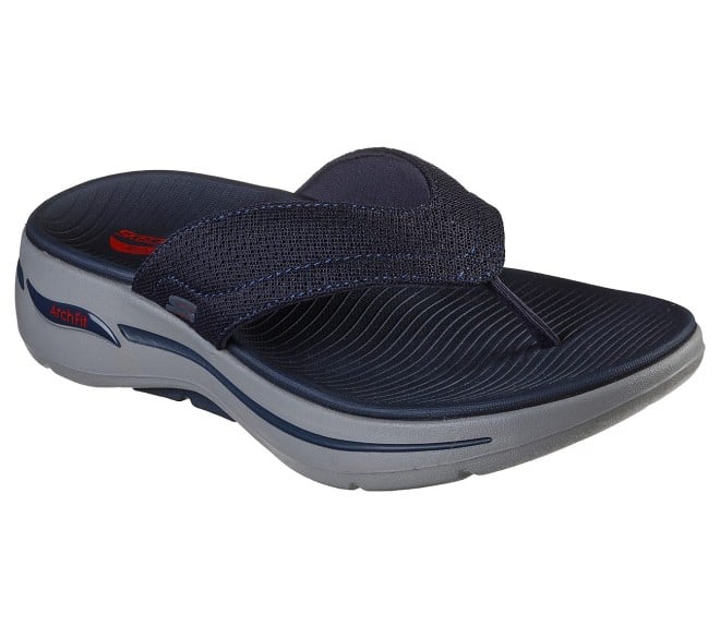 Skechers Navy-Blue Casual Slippers for Men
