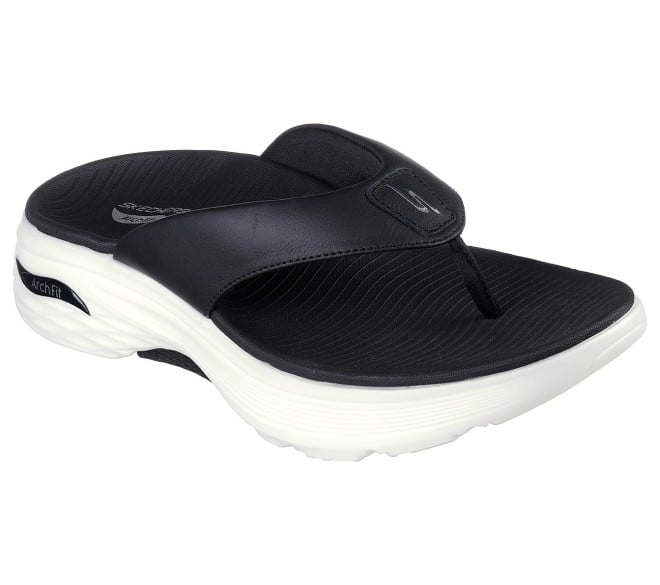 Skechers Men Black Casual Slippers